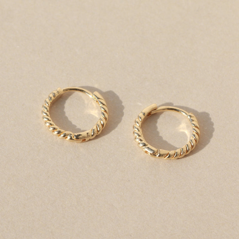 3 Inch Thin Hoop Earrings | Handmade by Delia Langan – Delia Langan Jewelry